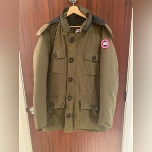 Men’s Canada Goose Green Parka Jacket